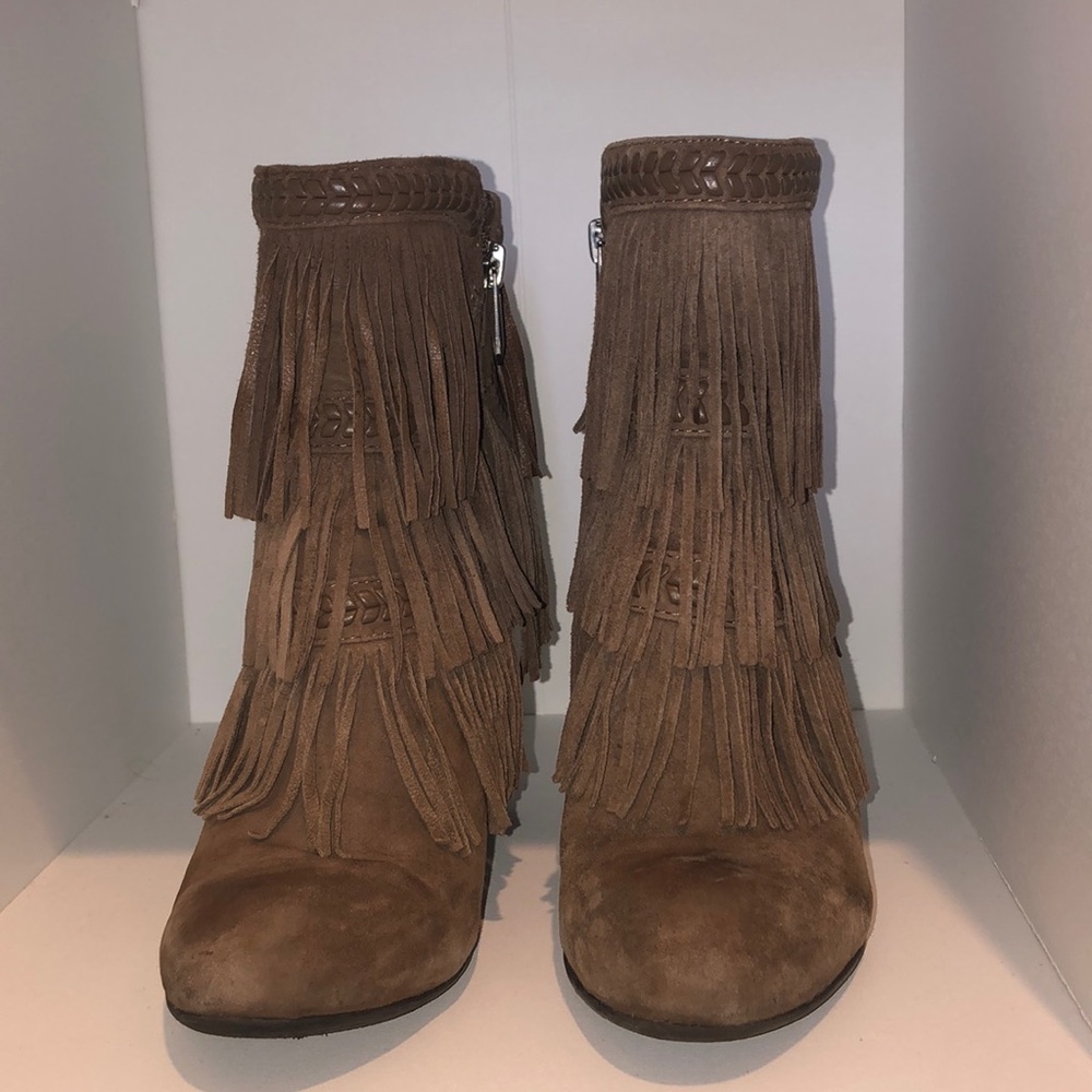 Sam Edelman Fringe Booties - Picture 5 of 7